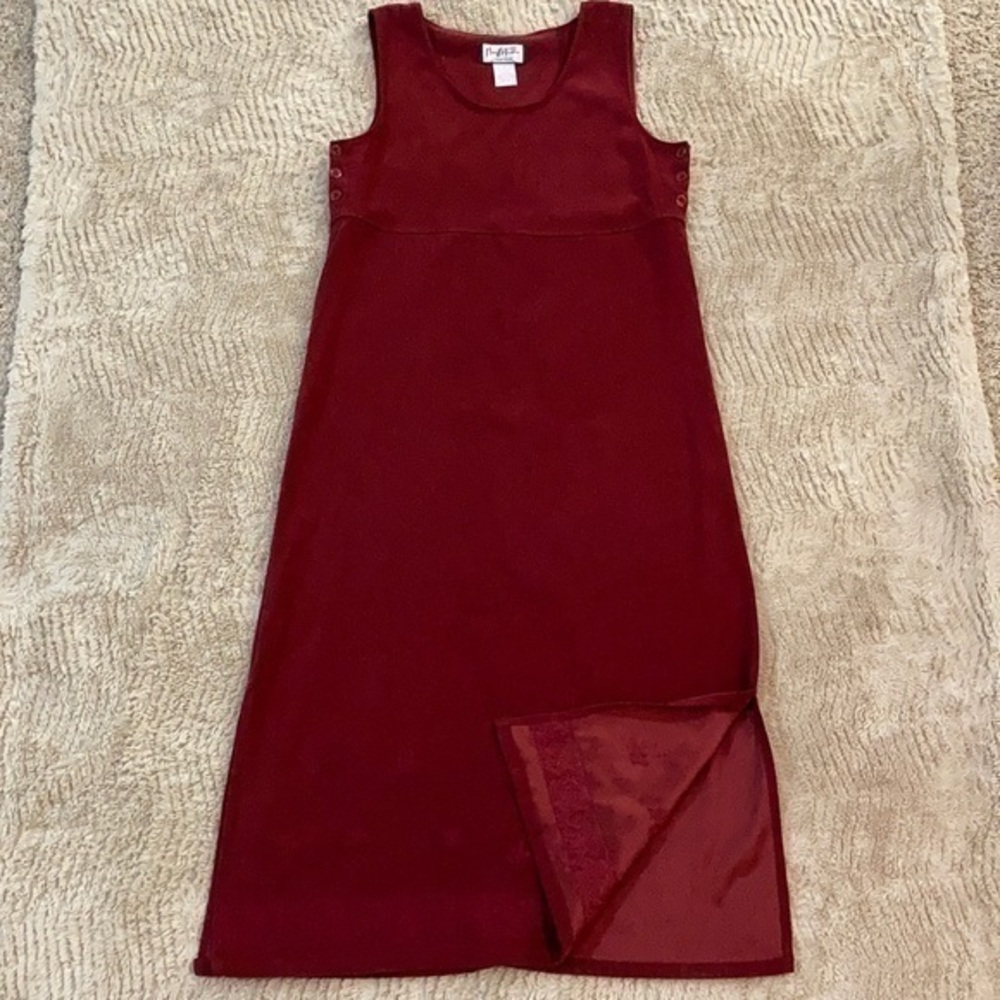 Mary McFadden Vintage maxi sheath dress SzM